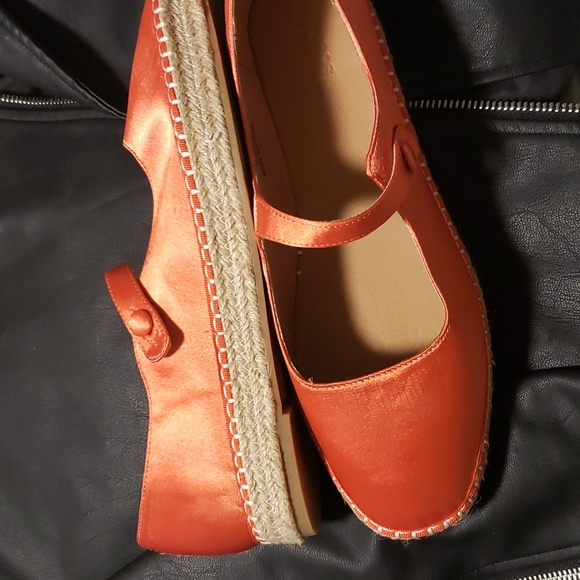 Satin Mary Jane Espadrilles Size 11 by ASOS Design NWOT - Picture 7 of 10